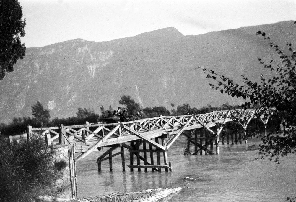 Le pont de Branson était jadis l'un des points de friction entre les gens de l'Entremont et de Fully.