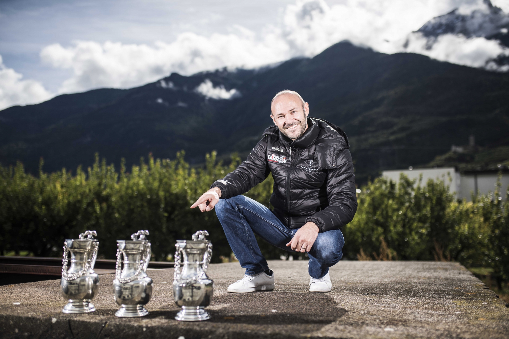 Sébastien Carron complète sa collection de trophées. Il en a désormais trois en quatre ans.