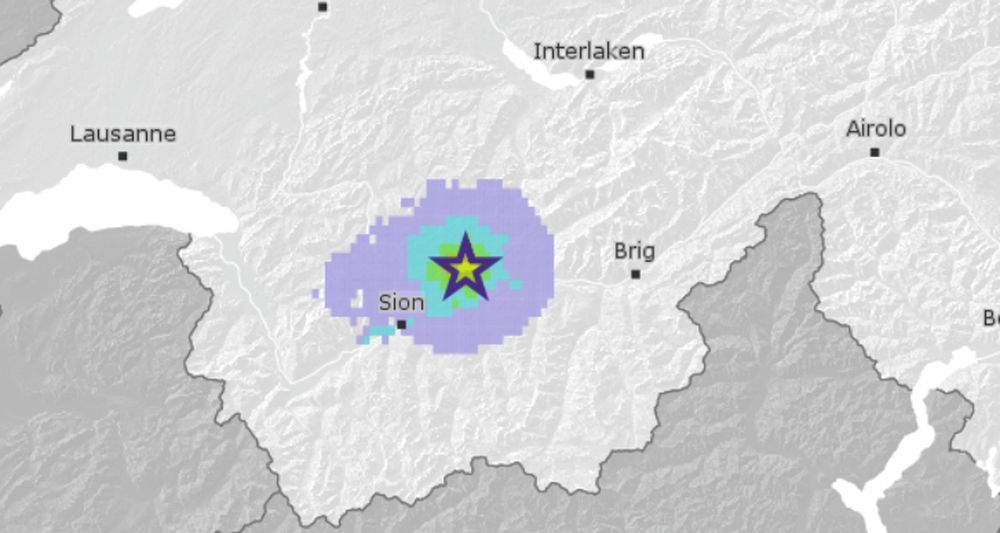 Le tremblement de terre a été largement observé dans la région sierroise.