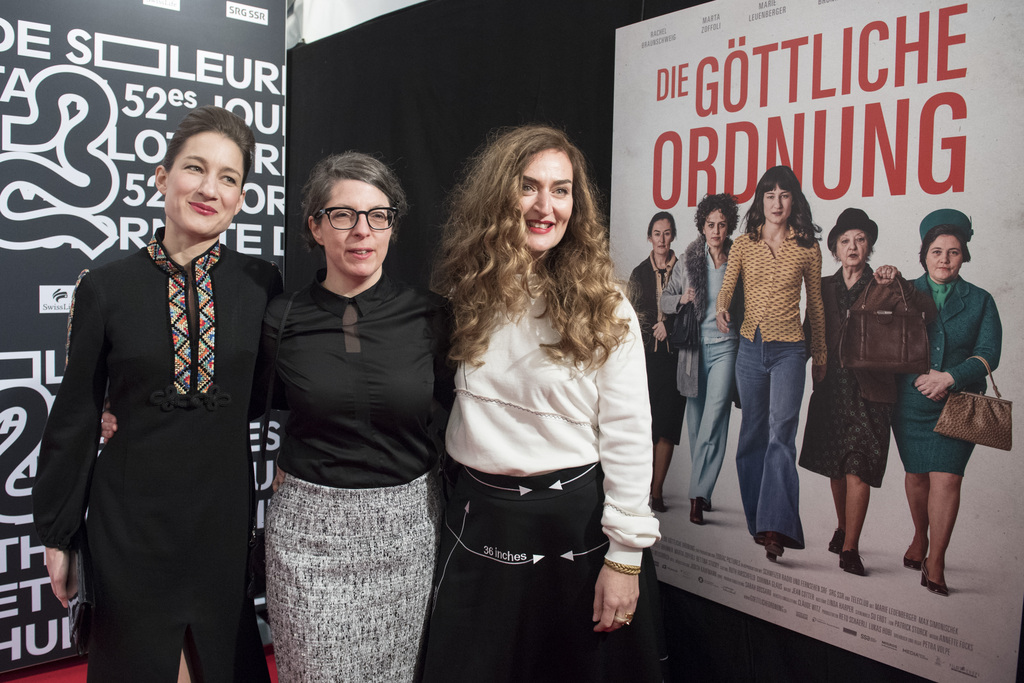 "L'ordre divin"décrivant la lutte de femmes pour l'obtention du droit de vote en Suisse, a déjà remporté trois prix à New York. 