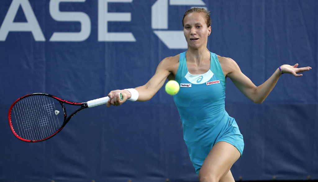 La Zurichoise a battu la Bulgare Viktoriya Tomova (WTA 151), 4-6 6-4 6-1.