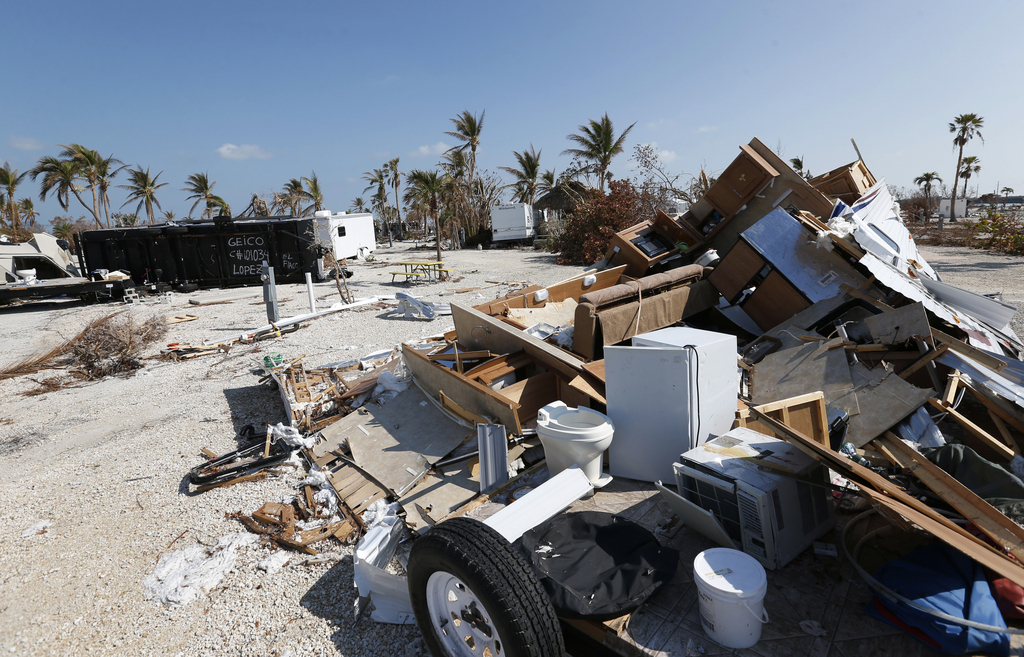 L'ouragan Irma avait ravagé la Floride en septembre, faisant des dizaines de morts et causant d'important dégâts. 