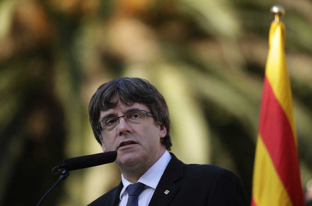 Le président catalan Carles Puigdemont.