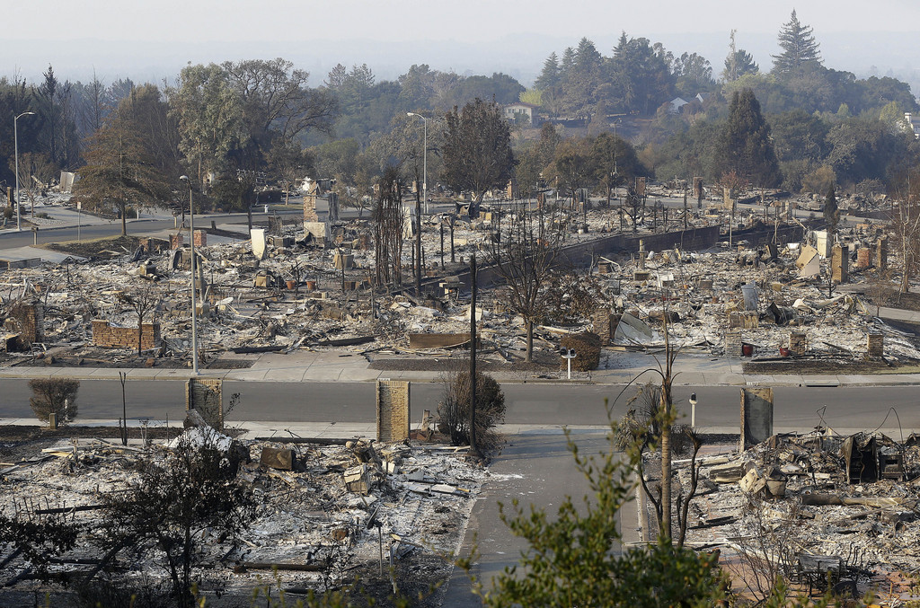Près de 86'000 hectares sont partis en fumée dans le nord de la Californie.