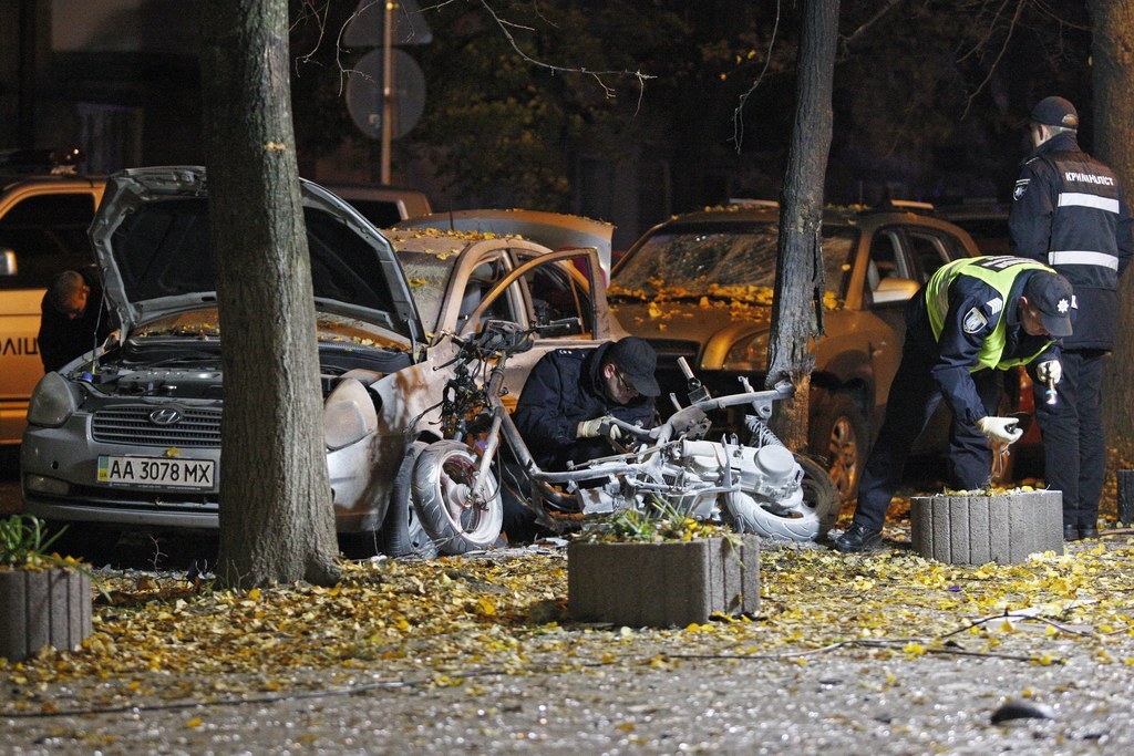 L'explosion a fait trois blessés et un mort à Kiev, en Ukraine.