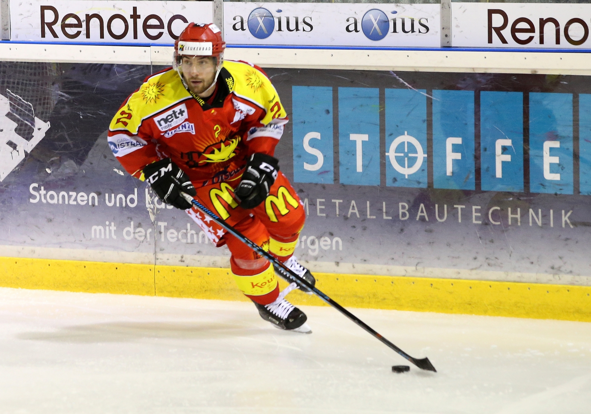 Kyllian Guyenet, joueur du HC Sierre.