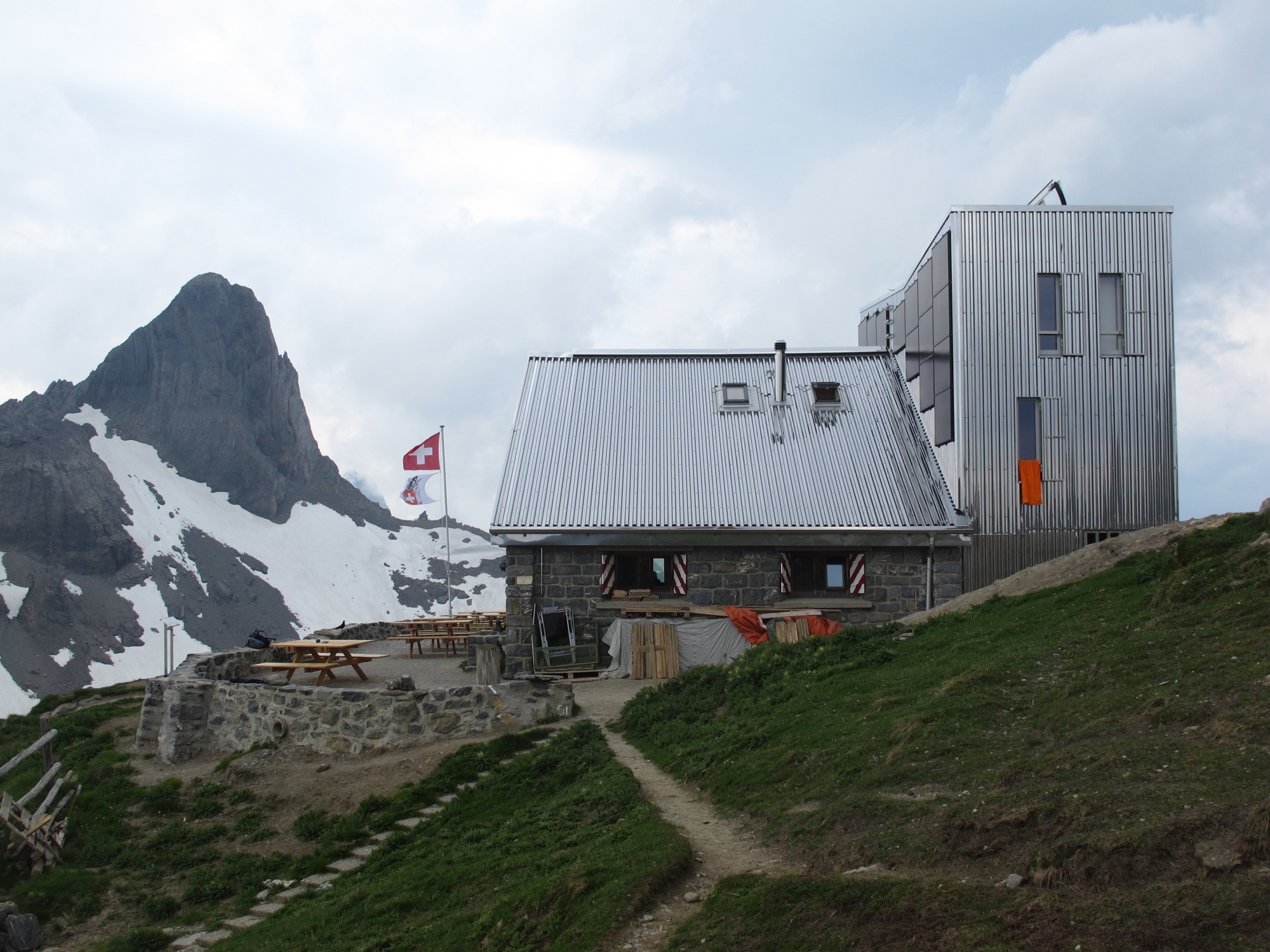 La Cabane Rambert a obtenu une reconnaissance de la part du jury du prix "Constructive Alps". 