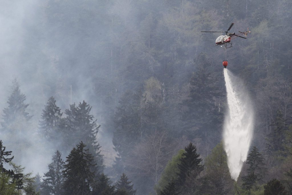 Le danger d'incendie de forêt en Valais est faible à limité pour le mois de décembre.
