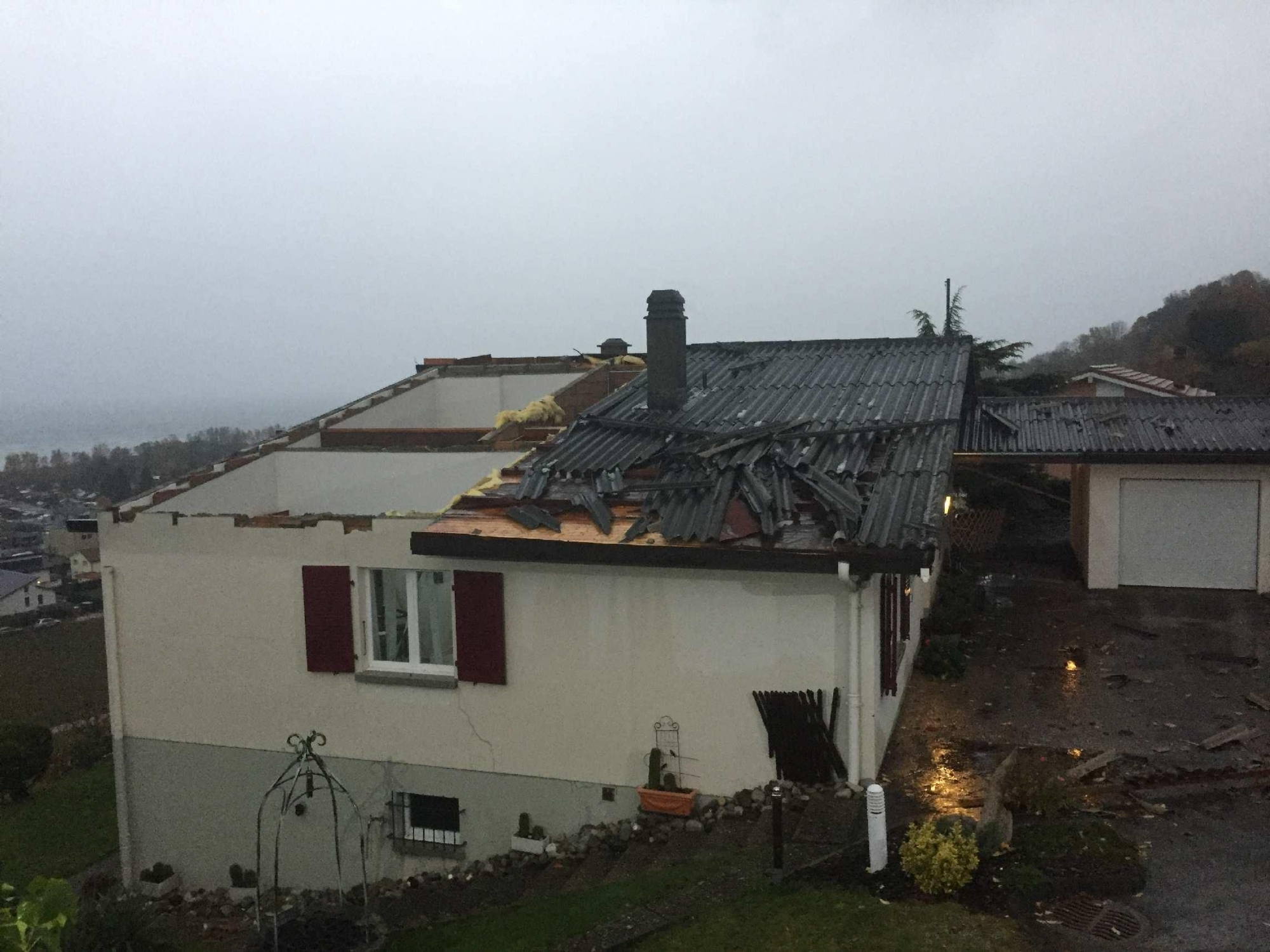 Les occupants n'ont pas été blessés.