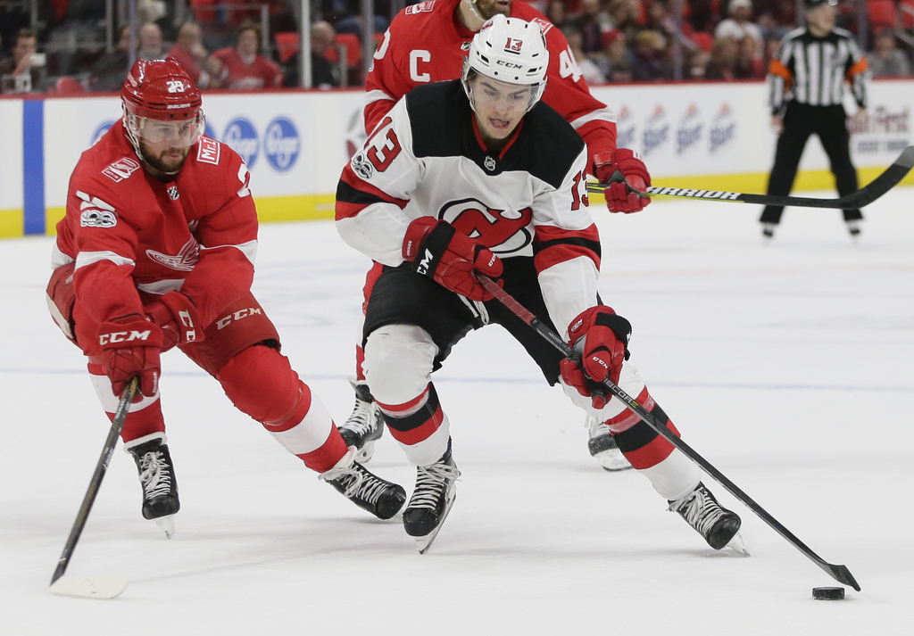 Nico Hischier et les Devils sont en tête de la division Metropolitan.