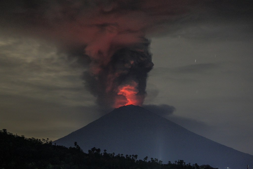 L'alerte maximale a été décrétée ce lundi sur l'ìle indonésienne de Bali.