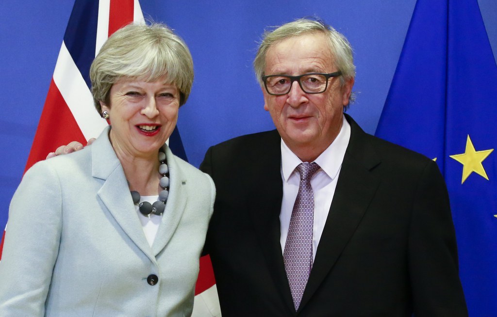 La Première ministre britannique Theresa May a rencontrée le Président de la Commission européenne Jean-Claude Juncker.