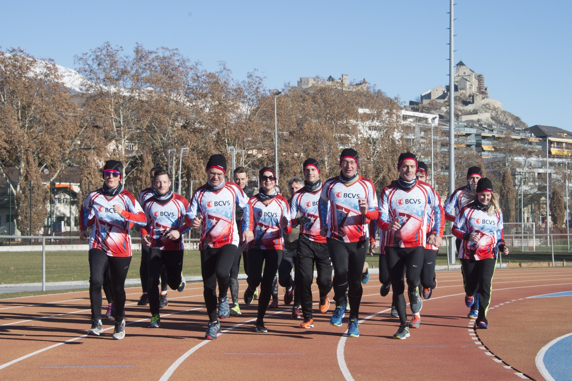 L'équipe de la BCVs s'est réunie pour trois entraînements sous la houlette de Tarcis Ançay.