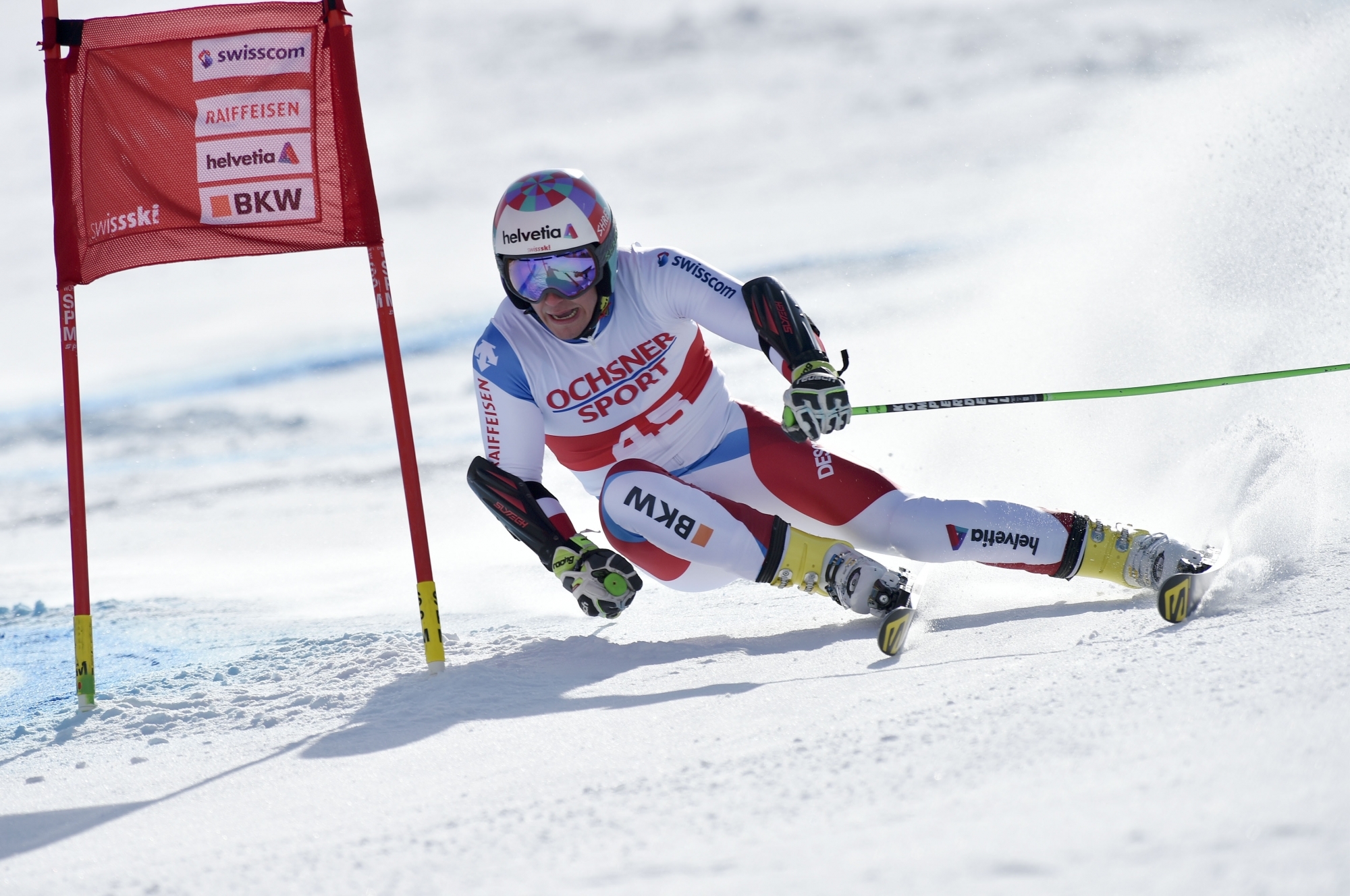 Le champion du monde du combiné alpin Luca Aerni sera l'une des têtes d'affiche de la délégation valaisanne sur le cirque blanc.