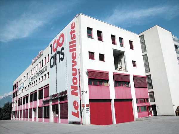 Le Centre d'Impression des Ronquoz accueillera 8 à 10 chaires de l'EPFL d'ici 2020