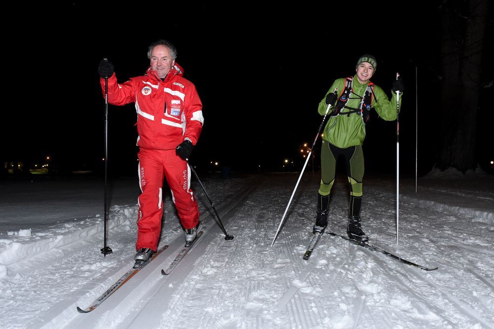 A Sion, depuis l'inauguration en 2014, les amateurs ont pu pendant quelques semaines utiliser cette piste de fond éclairée en soirée.