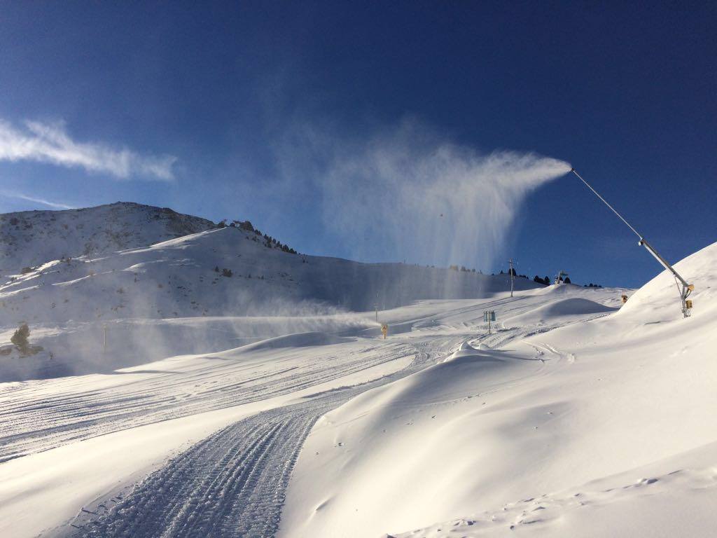 Les pistes de Vercorin sont prêtes à accueillir les premiers skieurs de la saison. 