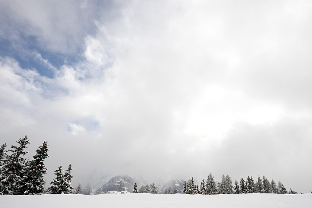 Le danger d'avalanche est marqué ce week-end en Valais. 