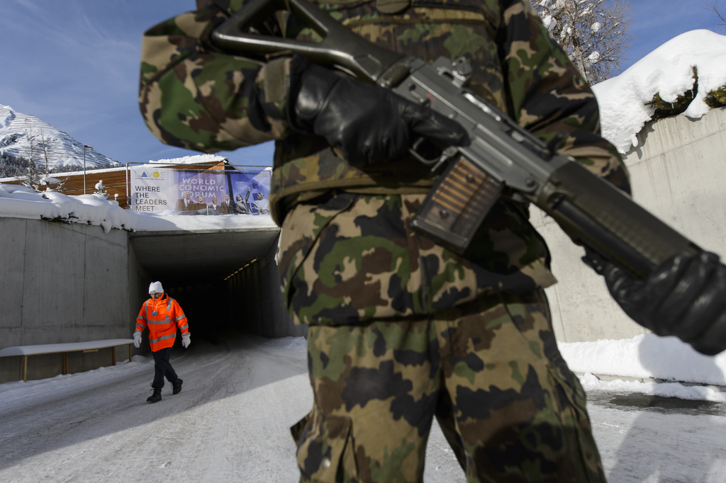 L'an dernier, 4746 militaires avaient été déployé pendant le forum.