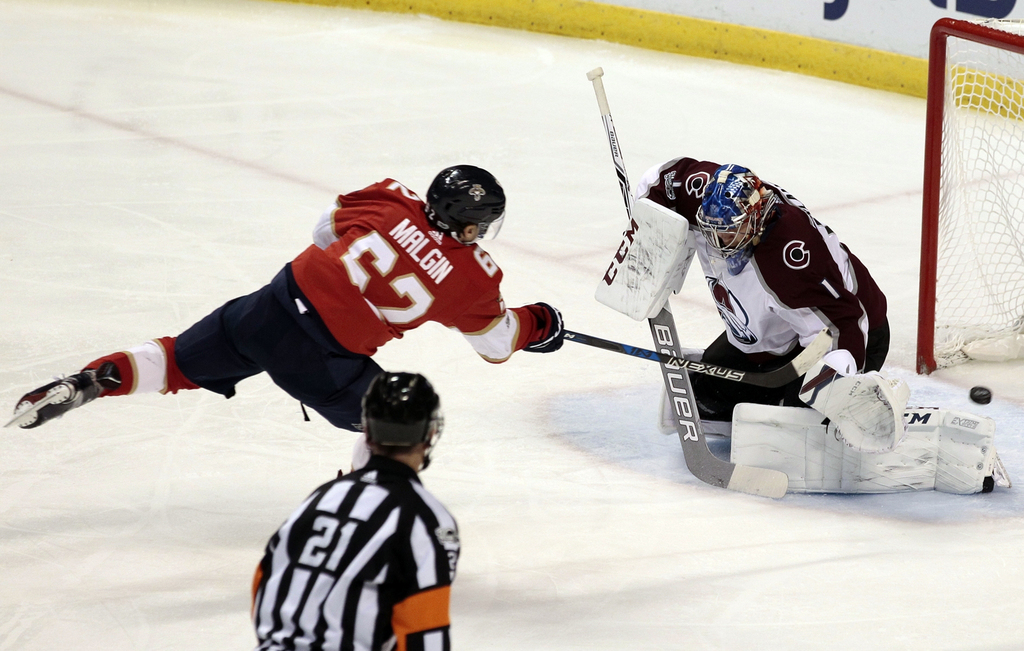 Buteur désormais à cinq reprises lors de ses dix derniers matches, Denis Malgin a signé le 2-2 mardi soir lors de la victoire 3-2 de Florida à Glendale face à Arizona.