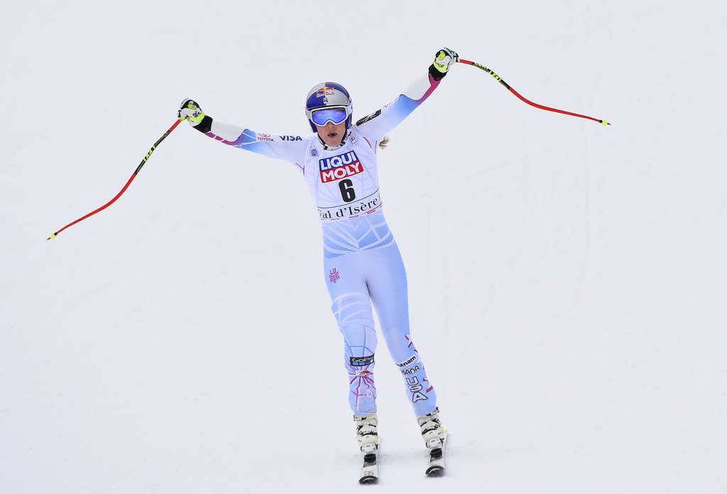 Bras levés aussitôt la ligne franchie, sourire radieux dans l'aire d'arrivée, l'Américaine n'a pas caché qu'elle avait ardemment attendu cette victoire.