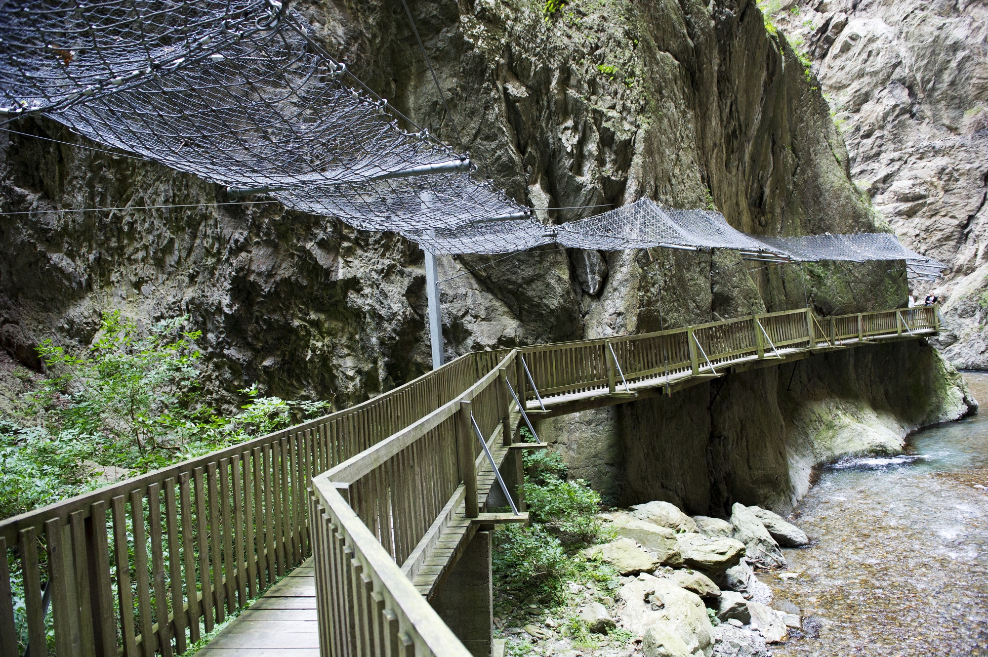 Les gorges du Trient de Vernayaz comptent parmi les sites proposés dans le Pass Bienvenue. 