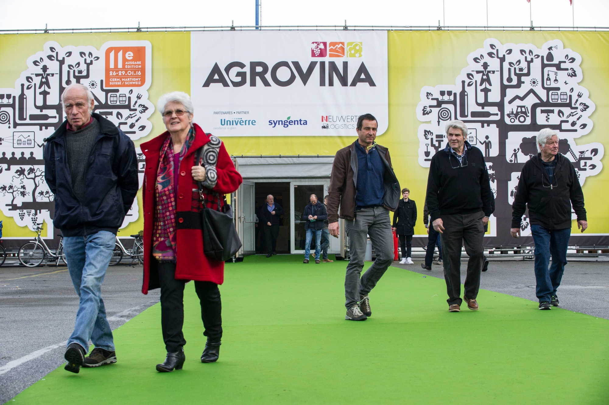 Salon Agrovina qui débute en ce 26 janvier 2016 au Cerm de Martigny.



Louis Dasselborne/Le Nouvelliste