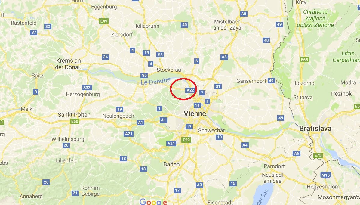 L'accident s'est produit près de Kristendorf, au nord-ouest de Vienne.