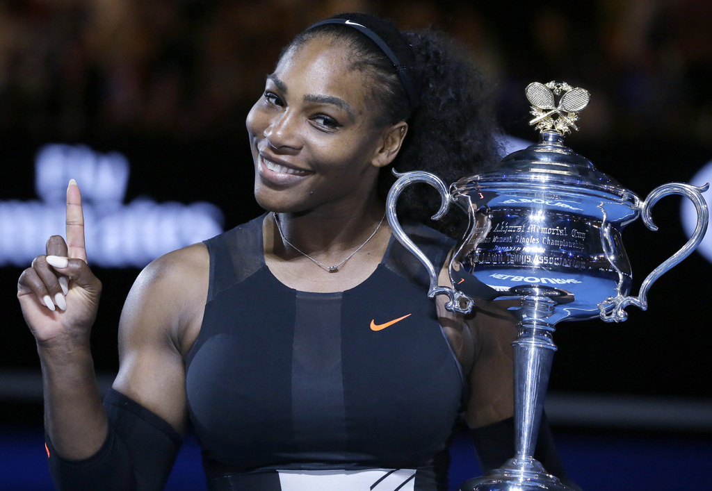 Serena Williams n'est plus apparue en compétition depuis l'Open d'Australie 2017 qu'elle avait remporté en étant enceinte.