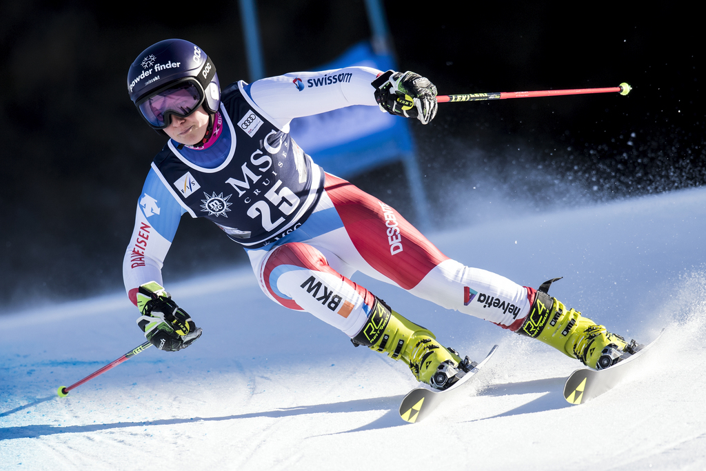 Après le passage de 32 concurrentes, la meilleure Suissesse était Simone Wild, 9e à 1''71. 