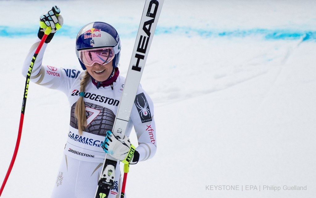 Deux jours, deux courses, deux victoires pour Lindsey Vonn.