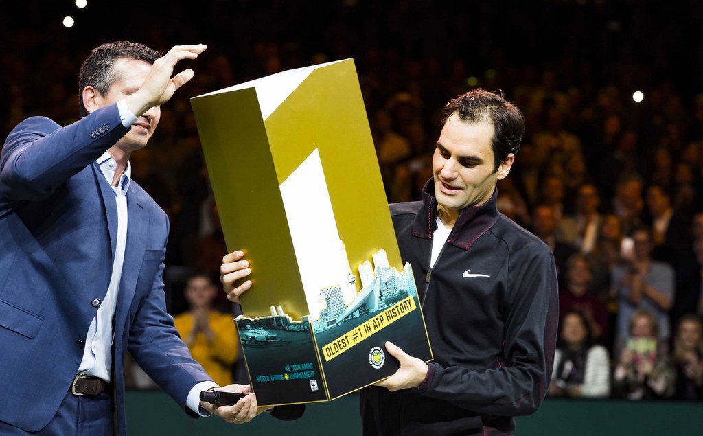 C'est la 4e fois que Federer s'installe sur le trône de numéro 1 mondial.
