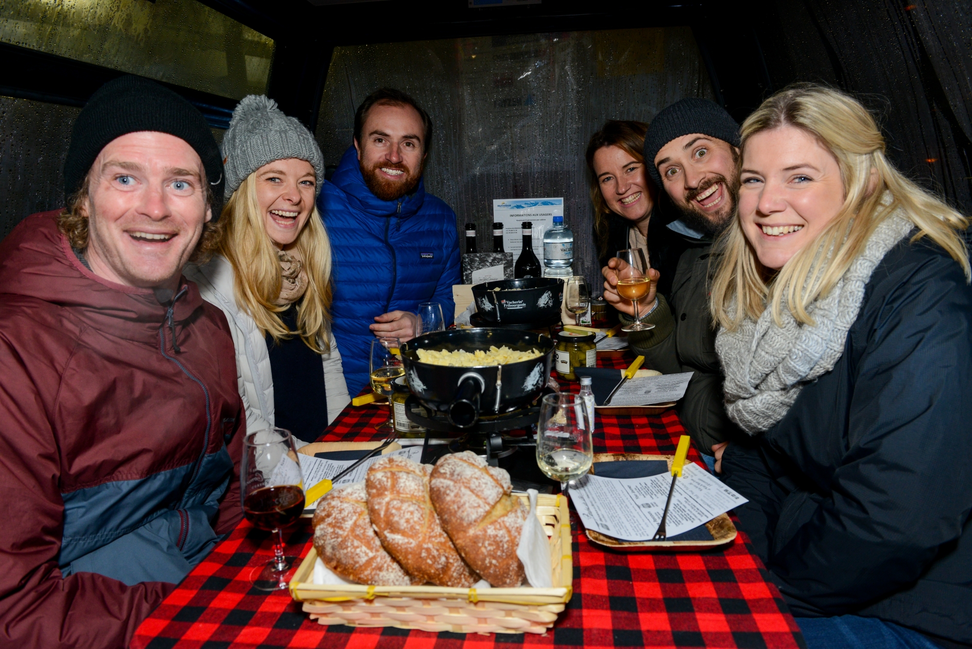 Fondue in the sky Verbier. Alpimages