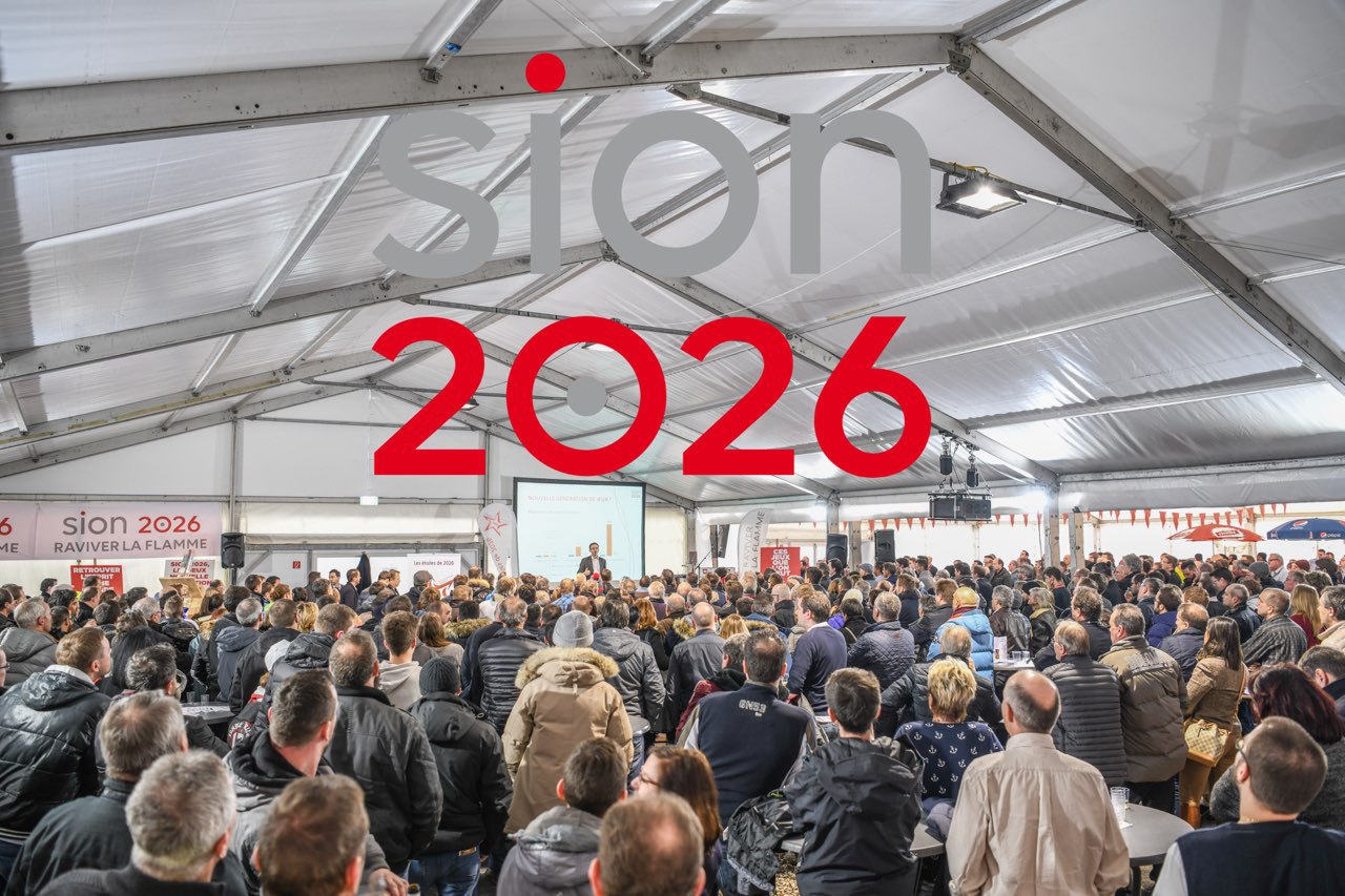 Mille personnes ont entendu le conseiller d'Etat Frédéric Favre présenter le projet Sion 2026.