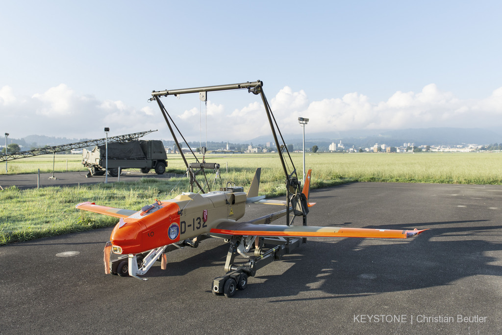 C'est un drone de ce type qui s'est écrasé au sol ce mardi.