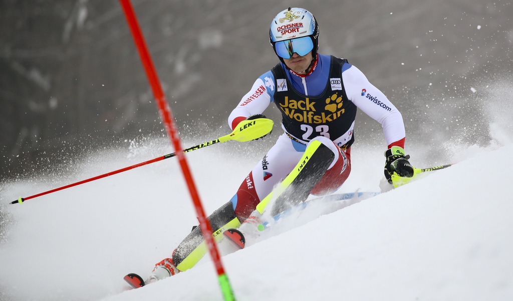 Loïc Meillard s'est montré le Suisse le plus inspiré sur la neige slovène. 