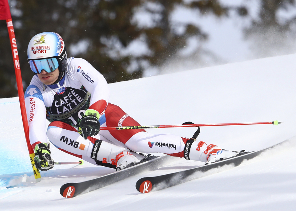 Le skieur d'Hérémence ne se trouve qu'à 14 centièmes du podium provisoire.