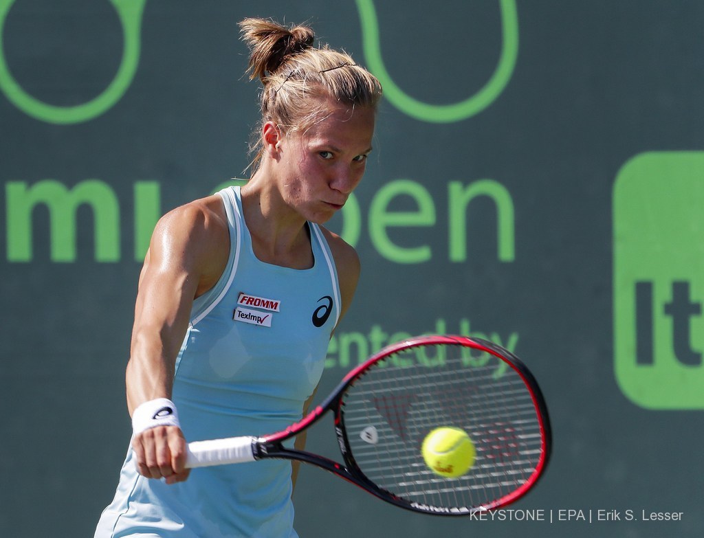 Viktorija Golubic a été battue 6-4 5-7 7-5 par l'Américaine Varvara Lepchenko.