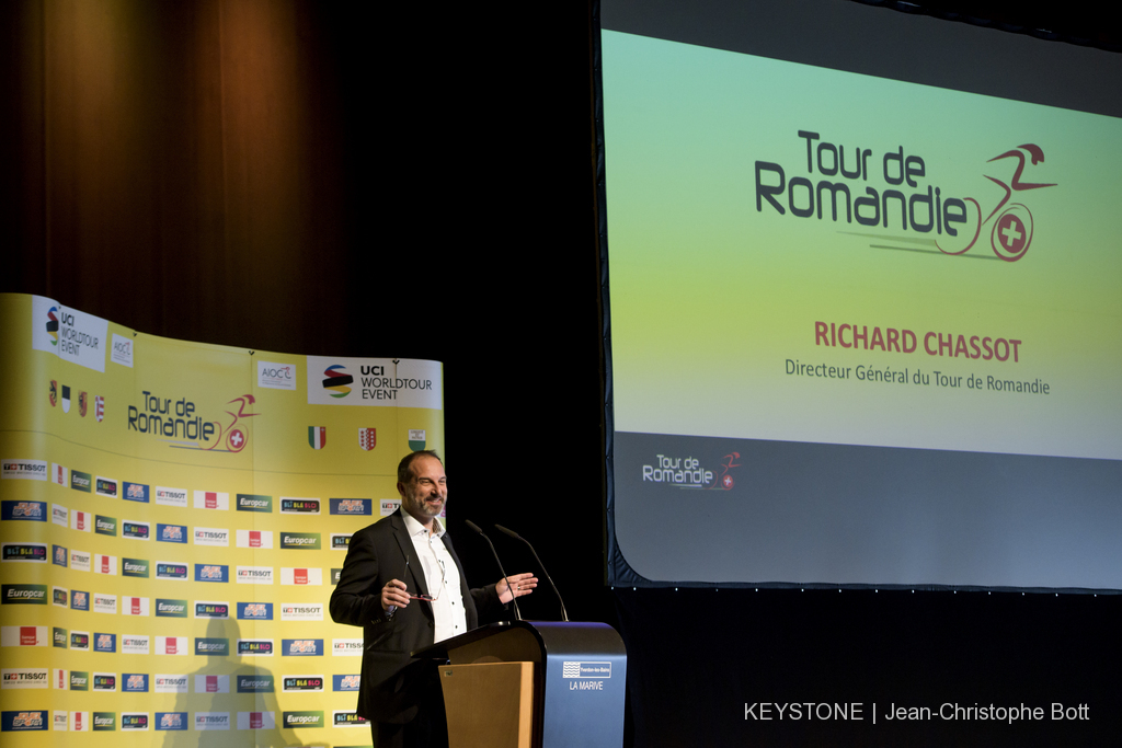 Malgré la perte de son sponsor principal, Richard Chassot garde le sourire avant cette édition 2018.