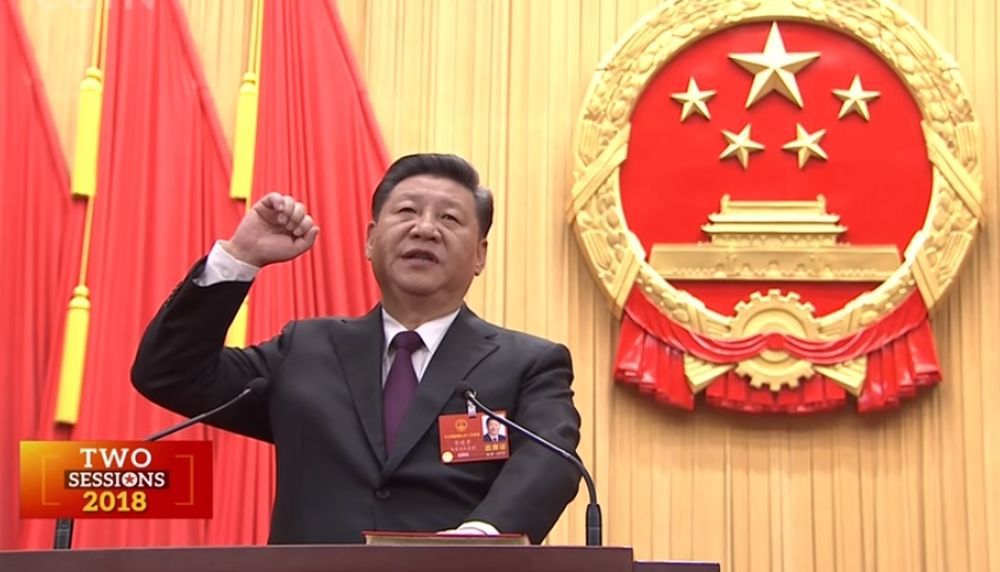 Xi Jinping, 64 ans, a été élu par les près de 3000 députés présents à la session plénière annuelle de l'Assemblée nationale populaire (ANP).