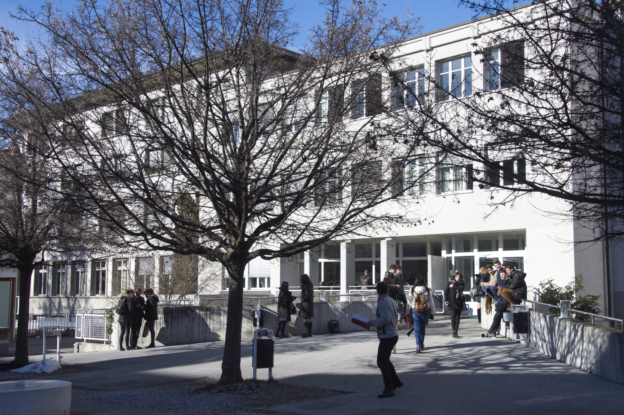 Le collège de la Planta sera bientôt remplacé par un nouveau collège à Sion.