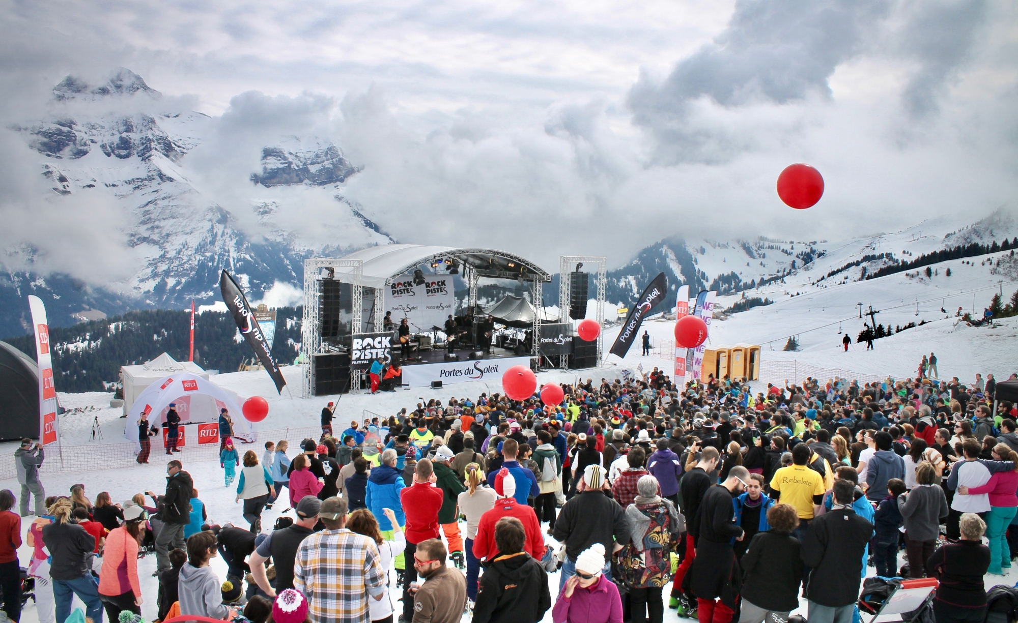 Le festival des Portes du Soleil rencontre de plus en plus de succès. La formule touristico-culturelle est payante.