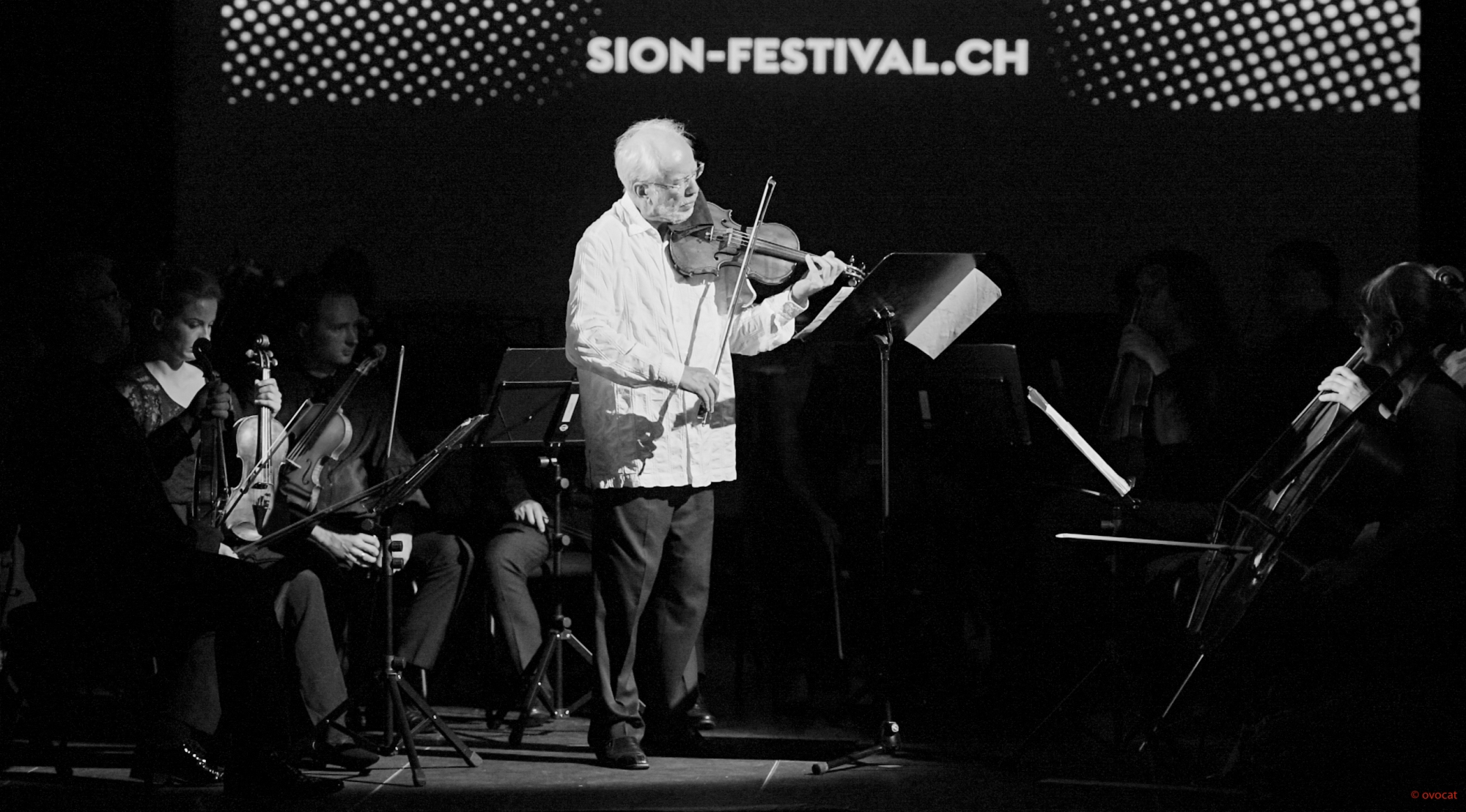 Le violoniste Gidon Kremer sera présent au Sion Festival en août 2018.