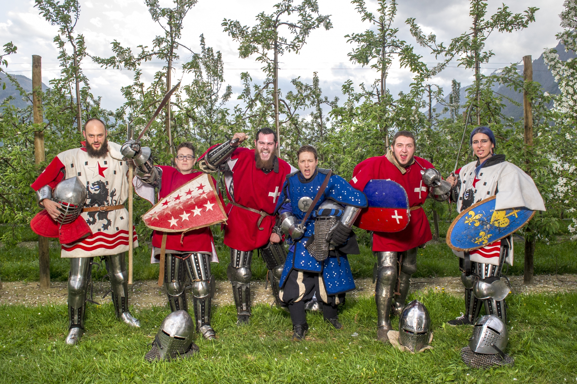 Les Valaisans de la team Leoni Rhodani ont combattu aux couleurs de la Suisse au championnat du monde de béhourd.