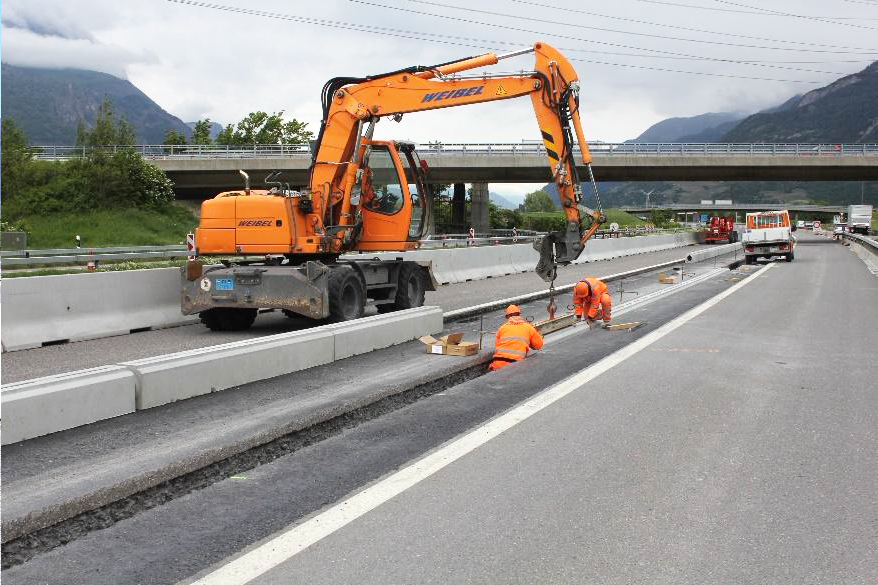 La réfection de l’autoroute A9 «Martigny et environs» entre dans sa deuxième phase de travaux cette année