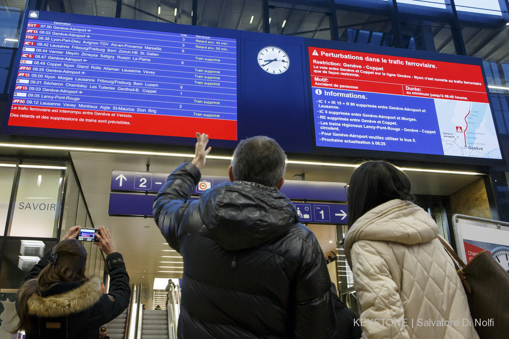 Le nouvel horaire prévoit moins de départs nocturnes au départ de Lausanne (illustration).