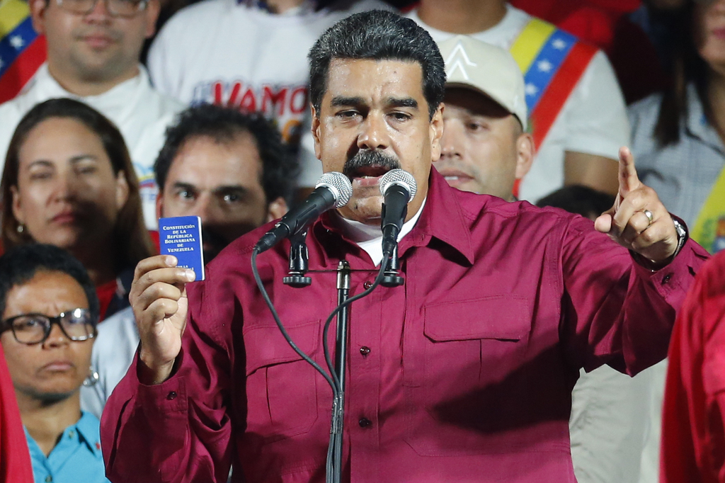 Le chef de l'Etat sortant du Venezuela Nicolás Maduro a été déclaré dimanche vainqueur de la présidentielle.