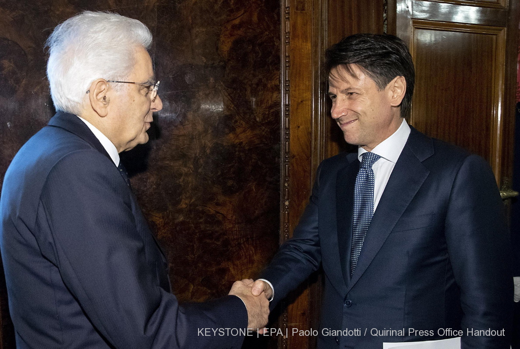 Giuseppe Conte a été désigné officiellement mercredi soir par le président italien Sergio Mattarella.