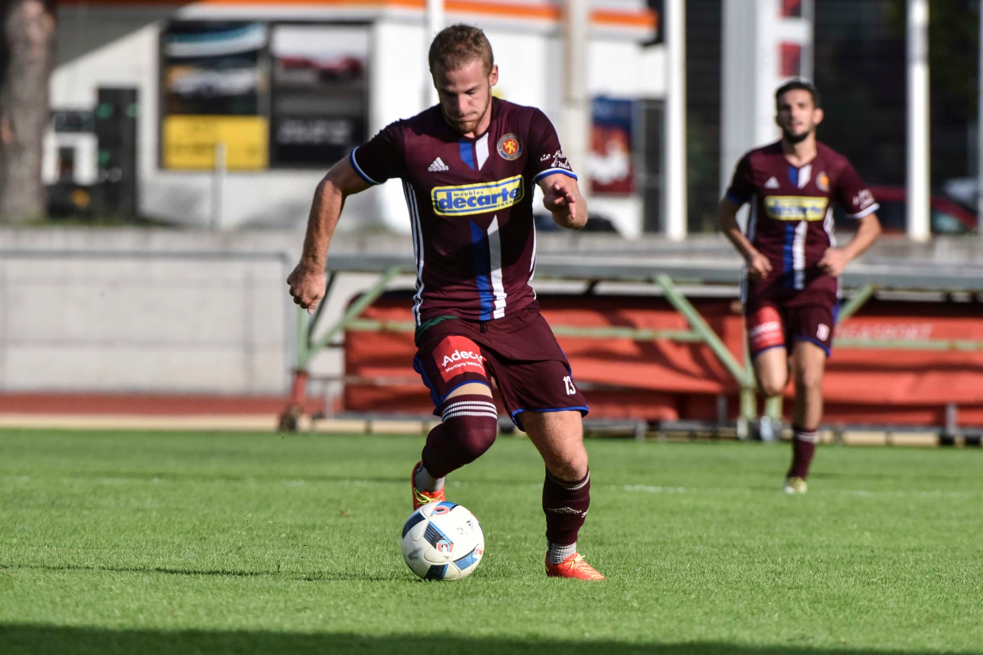 Match de football de première ligue opposant le FC Martigny au FC Naters en ce 26 aout 2017

Ici Thibault Constantin du FC Martigny



Louis Dasselborne/Le Nouvelliste