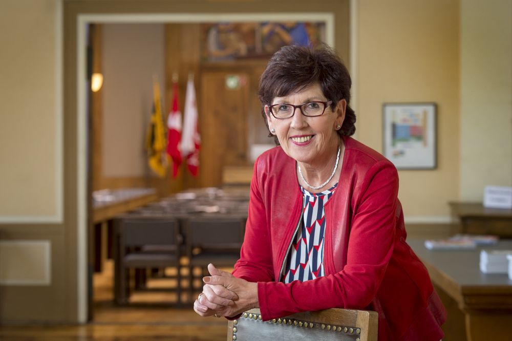 Anne-Marie Sauthier-Luyet, une femme qui a attendu ses 50 ans pour entrer en politique.